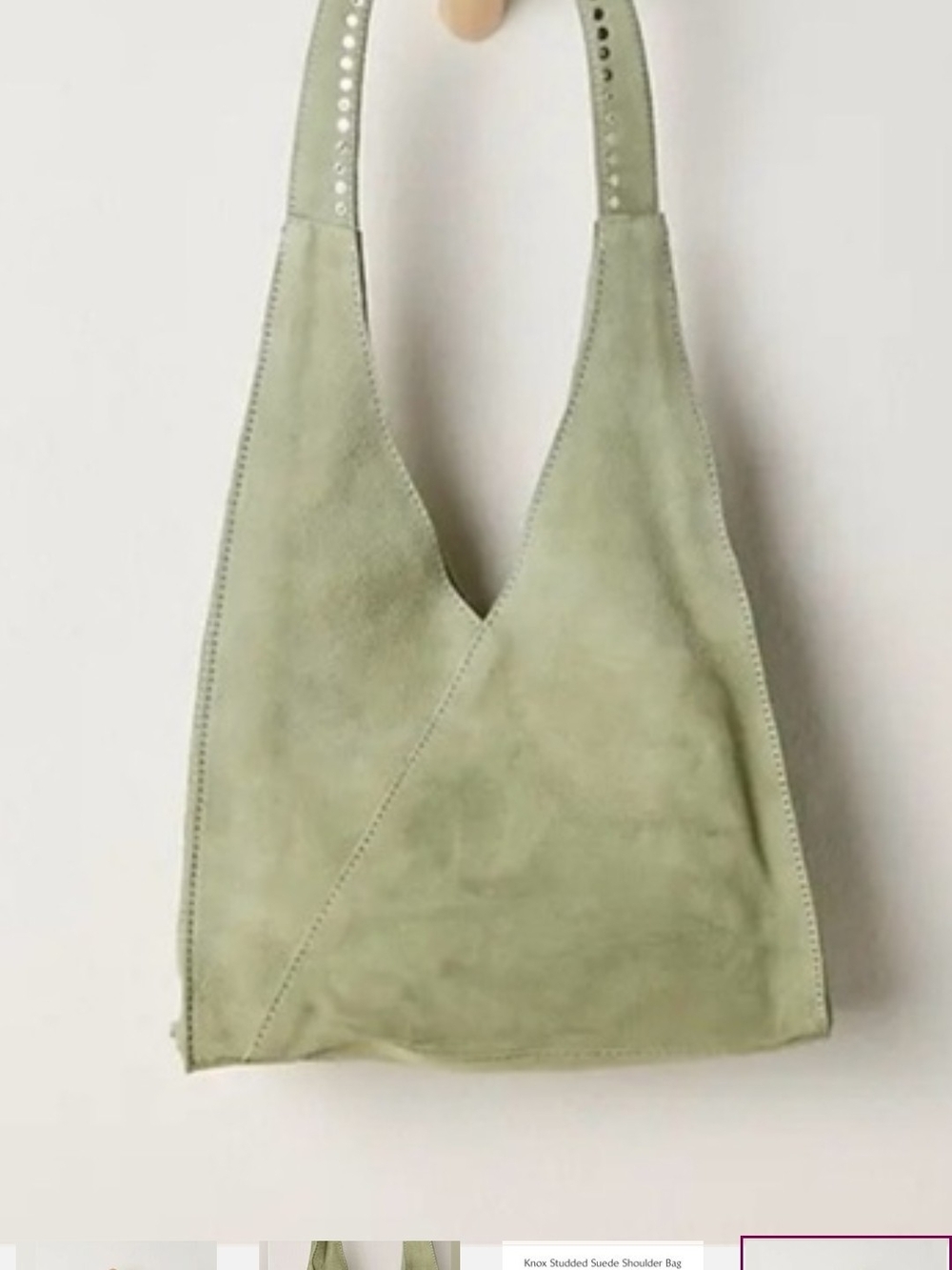 Free People Knox Suede Bag, New! - Picture 2 of 3